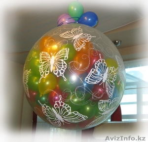 Красивое оформление шарами от компании "МаКо"!Оформление праздников в Алматы!  - Изображение #1, Объявление #697941