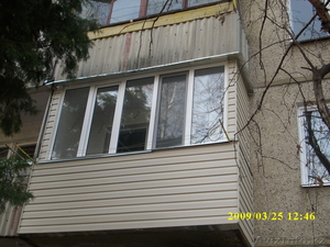 Утепление и обшивка балкона! Металлопластиковые окна! - Изображение #8, Объявление #745040