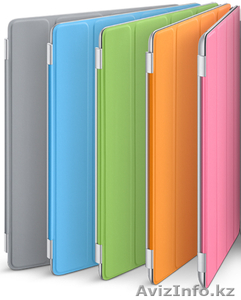 Чехлы Smart Cover для iPad 4, iPad 3 полиуретан кожа Алматы - Изображение #3, Объявление #311184