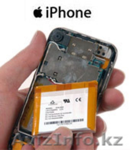 Замена аккумулятора iPhone в Алматы, Батарейка для IPHONE 3G,3Gs,4G,4S,5 Алматы - Изображение #1, Объявление #788768