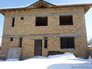 Недостроенный кирпичный Дом в Талгаре - Изображение #1, Объявление #820468
