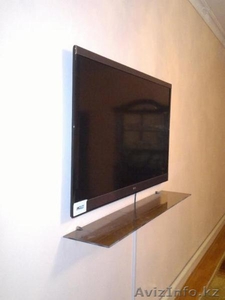 Установка навеска телевизора на стену  в Алматы - Изображение #2, Объявление #839267