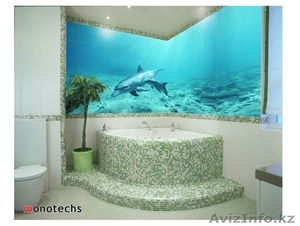 Производство и укладка фото кафеля.