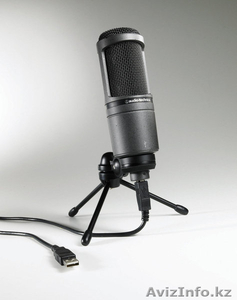 Audio-Technica AT2020 USB студийный микрофон интерфейс - Изображение #1, Объявление #919493