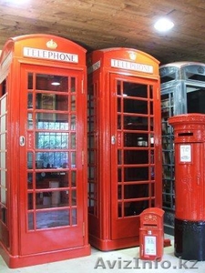 Красные телефонные будки из Англии - Изображение #1, Объявление #963330
