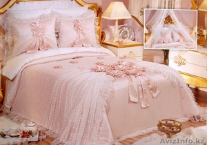 Наборы покрывал и постельного белья для спальной комнаты класса люкс (турция) - Изображение #3, Объявление #1005670