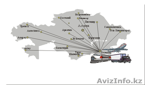Доставка ценного груза из Алматы в любой населенный пункт Казахстана - Изображение #1, Объявление #1030525