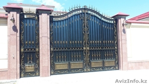 ворота красивые кованые откатные и распашные - Изображение #4, Объявление #1046465