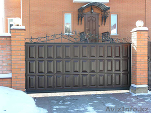 ворота красивые кованые откатные и распашные - Изображение #1, Объявление #1046465