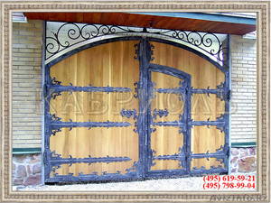 ворота красивые кованые откатные и распашные - Изображение #5, Объявление #1046465