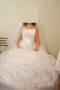 Очень красивое нежное пышное свадебное платье - Изображение #1, Объявление #1032917