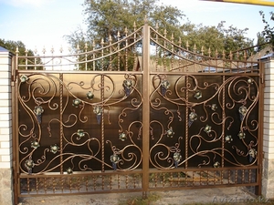 ворота красивые кованые откатные и распашные - Изображение #7, Объявление #1046465
