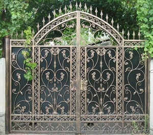 ворота красивые кованые откатные и распашные - Изображение #10, Объявление #1046465