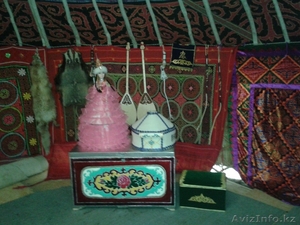 Аренда, прокат, продажа элитная казахская 8, 10 канатная юрты в Алматы и область - Изображение #6, Объявление #1064985