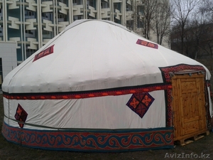 Аренда, прокат, продажа элитная казахская 8, 10 канатная юрты в Алматы и область - Изображение #1, Объявление #1064985