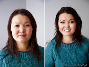 Визажист в Алматы с выездом. Профессиональный макияж на проф. космети - Изображение #3, Объявление #1064765