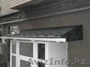 Ремонт замена крыши входной группы в Алматы - Изображение #1, Объявление #1070596