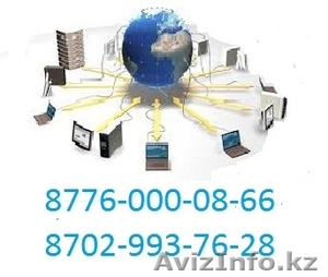 Переустановка, установка Windows XP,  7, 8  Алматы  Тел:8702-993-76-28 - Изображение #1, Объявление #1067988