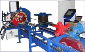 линия сварки каркасов свай 