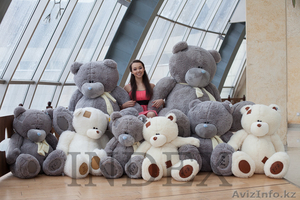 Огромные плюшевые медведи в Алматы! - Изображение #2, Объявление #1086924