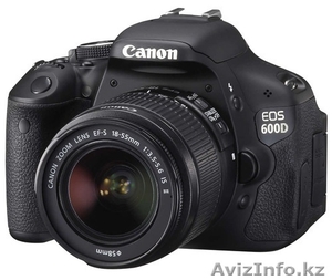 Продам Зеркальный фотоаппарат CANON EOS 600D EF-S kit 18-55 - Изображение #1, Объявление #1096882