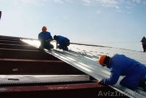 Услуги, ремонт крыши из профнастила в Алматы (быстро, надежно) в алматы - Изображение #1, Объявление #1085085