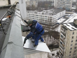 Ремонт, установка балконных козырьков в Алматы - Изображение #1, Объявление #1122628