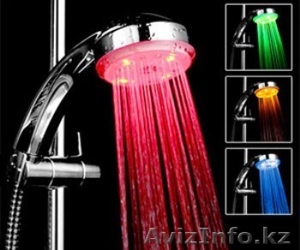 Цветная светодиодная насадка на душ  - Изображение #1, Объявление #1128682