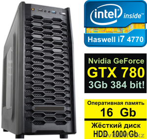 МОЩНЫЙ КОМПЬЮТЕР (INTEL CORE I7 4770 Z87 16G NVIDIA GTX 780) - Изображение #1, Объявление #1130883