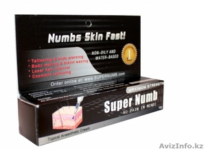Анестезия SUPER  NUMB 10 г., SUPER  NUMB 30 г.перманентного макияжа - Изображение #1, Объявление #1136056