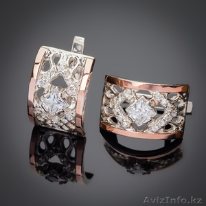 Серьги и кольца из серебра оптом. 