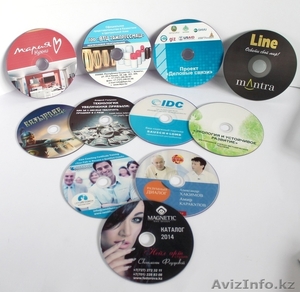 Тиражирование печать на DVD / CD дисках, нанесение лого, упаковка - Изображение #1, Объявление #1188068