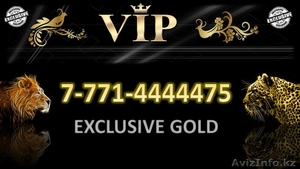 Золотой VIP номер Beeline 8-771-44444-75 - Изображение #1, Объявление #1185345