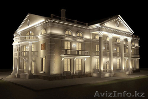 Архитектурное освещение домов, коттеджей   - Изображение #1, Объявление #1220976