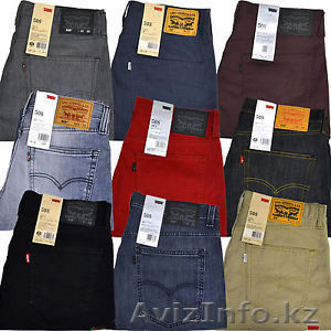 Мужские джинсы/брюки Levi's 40 пар оптом - Изображение #1, Объявление #1226752