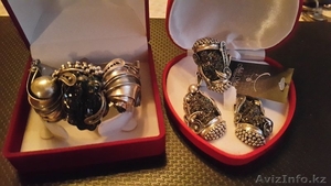Серебрянные комплекты (серьги, кольца, браслеты) - Изображение #3, Объявление #1240186