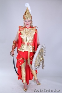 Казахские женские стилизованные костюмы воинов на прокат в Алматы - Изображение #3, Объявление #1239346