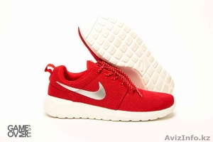 Nike Roshe Run Red/Silver Icon/White Sole - Изображение #3, Объявление #1243425