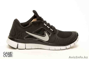 Nike Free Run Black/Grey Icon - Изображение #1, Объявление #1243430