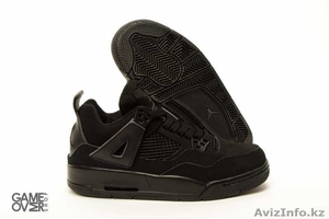 Nike Air Jordan Retro 4 Black - Изображение #3, Объявление #1243410