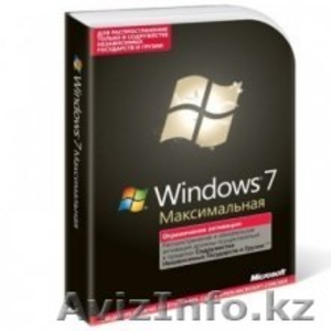 Microsoft Winows 7 Ultimate  (32-64 bit) eng/rus. Box,,  Продам Алматы - Изображение #1, Объявление #1234516