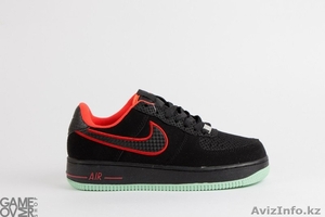 Nike Air Force 1 black/red/green sole - Изображение #3, Объявление #1243437