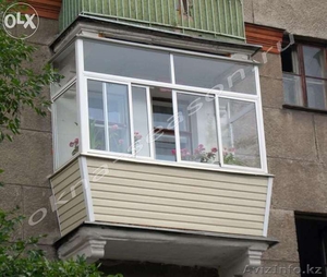 Обшивка, утеплениеи остекление балконов - Изображение #1, Объявление #1255727