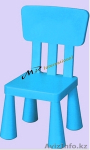  Детский стул дизайнерский IKEA синий - Изображение #1, Объявление #1244169