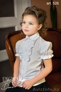 Блузки для девочек младшего, среднего и старшего школьного возраста - Изображение #4, Объявление #1264606