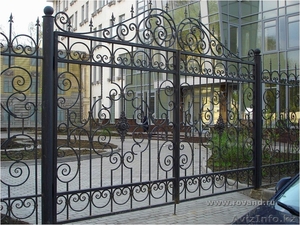 Кованные металлические ворота в Алматы - Изображение #3, Объявление #1280406