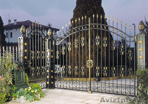 Кованные металлические ворота в Алматы - Изображение #2, Объявление #1280406