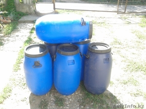 Емкость 60 литров или удобные пластиковые бочки для воды в Алматы - Изображение #1, Объявление #1303227