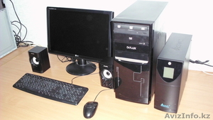Компьютер - Intel Core 2 Quad Q6600, 2400 MHz ECS G31T-M, ОЗУ-DDR2 4Gb 800 Mgz,  - Изображение #1, Объявление #1300089
