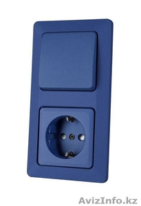 Розетки и выключатели серии MILANO синий бархат немецкой фирмы KOPP - Изображение #3, Объявление #1296952